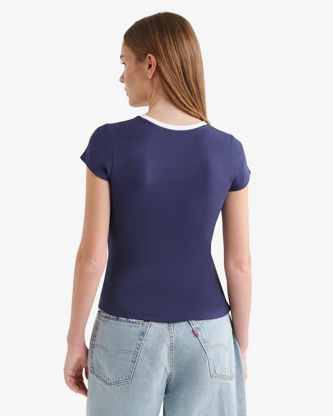 Roots Rib Short Sleeve T-Shirt Roots Rib Short Sleeve T-Shirt