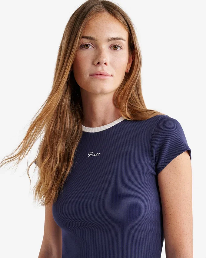 Roots Rib Short Sleeve T-Shirt Roots Rib Short Sleeve T-Shirt