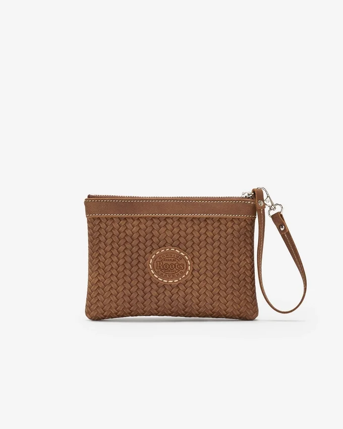 Small Wristlet Woven Small Wristlet Woven