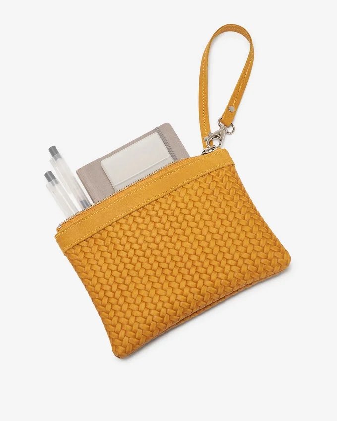 Small Wristlet Woven Small Wristlet Woven