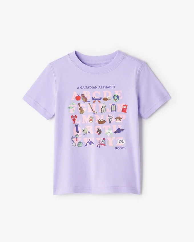 Toddler ABC Of Canada T-Shirt Toddler ABC Of Canada T-Shirt