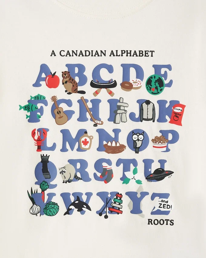 Toddler ABC Of Canada T-Shirt Toddler ABC Of Canada T-Shirt