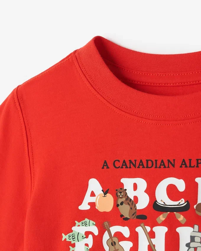 Toddler ABC Of Canada T-Shirt Toddler ABC Of Canada T-Shirt