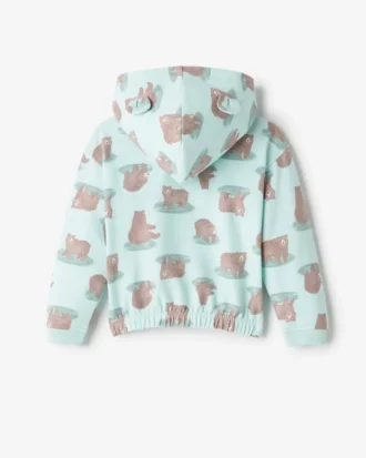 Toddler Cozy Bear Zip Hoodie