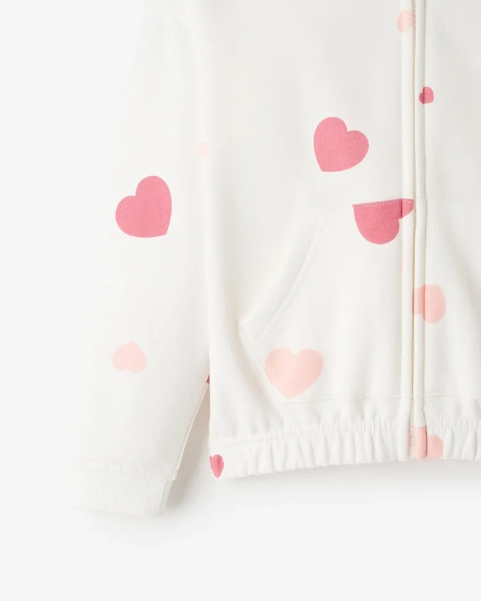 Toddler Cozy Love Bear Zip Hoodie Toddler Cozy Love Bear Zip Hoodie