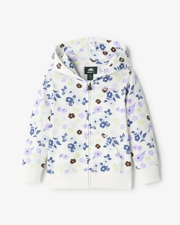 Toddler Floral Full Zip Hoodie Toddler Floral Full Zip Hoodie