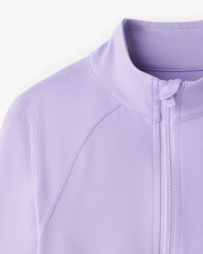 Toddler Girls Active Fitted Track Jacket Toddler Girls Active Fitted Track Jacket