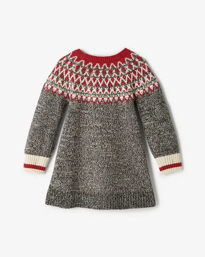 Toddler Girls Cabin Fair Isle Sweater Dress Toddler Girls Cabin Fair Isle Sweater Dress
