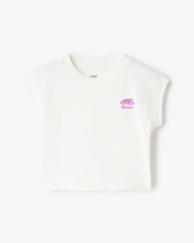 Toddler Girls Sleeveless Boxy T-Shirt Toddler Girls Sleeveless Boxy T-Shirt