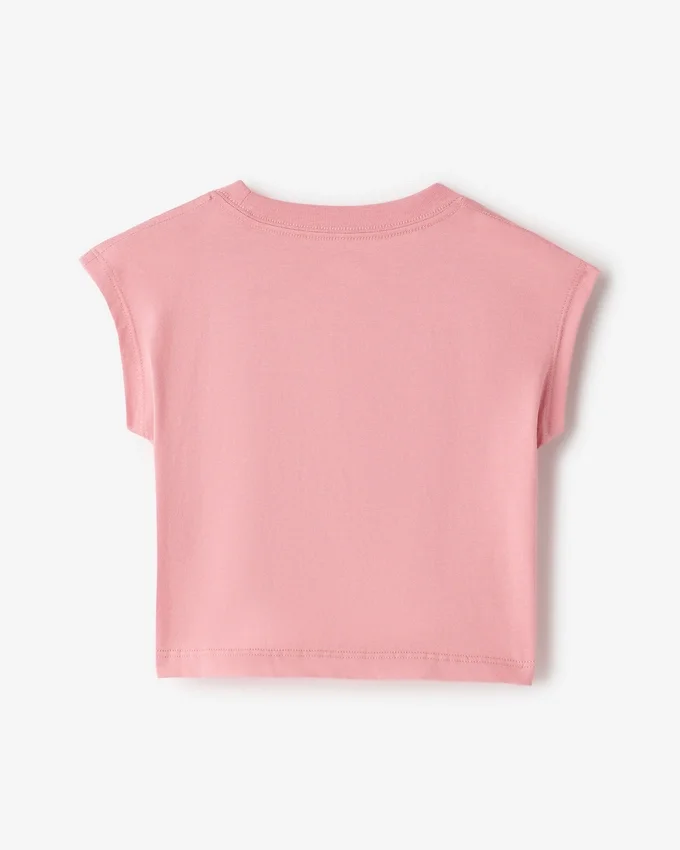 Toddler Girls Sleeveless Boxy T-Shirt Toddler Girls Sleeveless Boxy T-Shirt