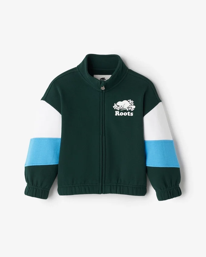 Toddler Organic Cooper Colour Block Jacket Toddler Organic Cooper Colour Block Jacket