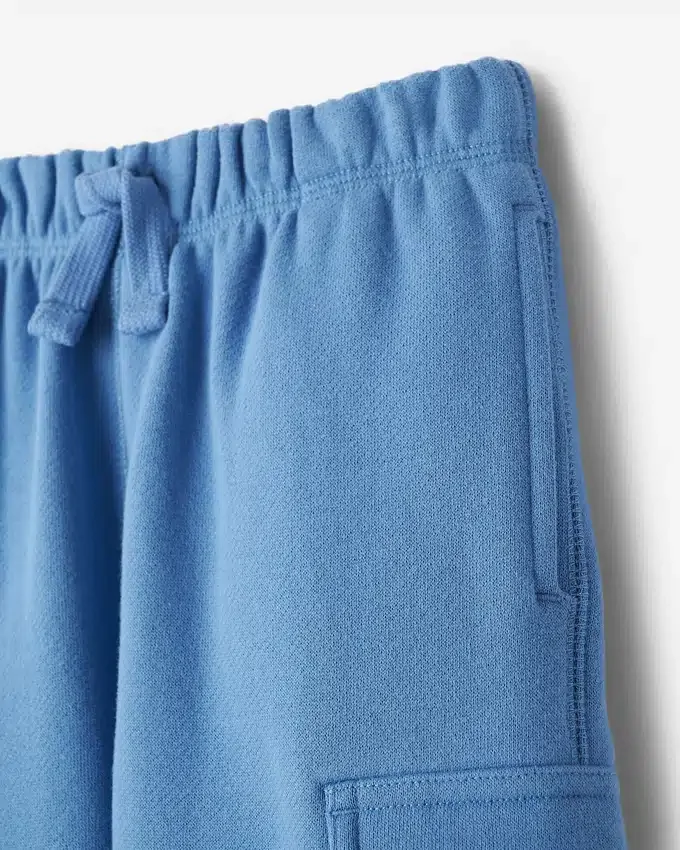 Toddler Organic Cooper Relaxed Cargo Sweatpant Toddler Organic Cooper Relaxed Cargo Sweatpant