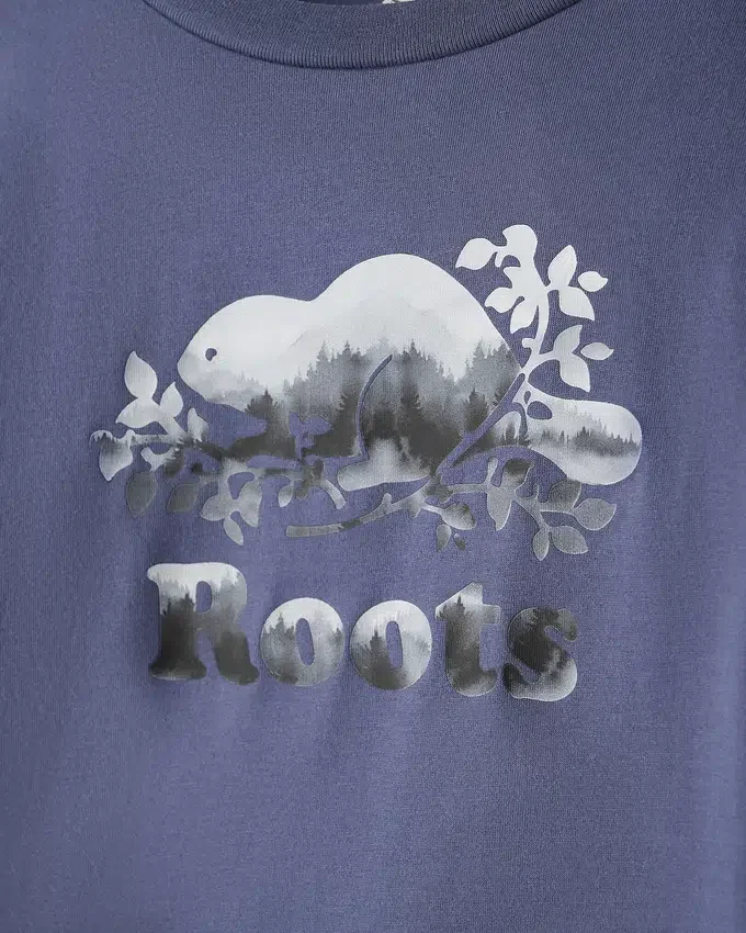 Toddler Organic Cooper Watercolour T-Shirt Toddler Organic Cooper Watercolour T-Shirt