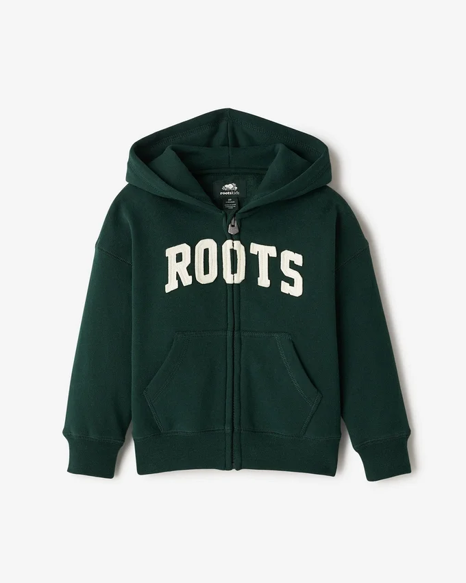 Toddler Roots Applique Full Zip Hoodie Toddler Roots Applique Full Zip Hoodie