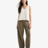 Welland Knit Twill Barrel Pant Welland Knit Twill Barrel Pant