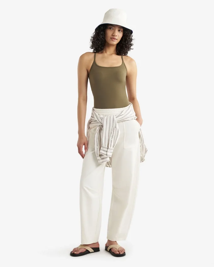 Welland Knit Twill Barrel Pant Welland Knit Twill Barrel Pant