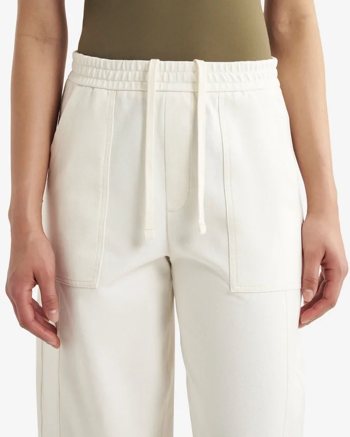 Welland Knit Twill Barrel Pant Welland Knit Twill Barrel Pant