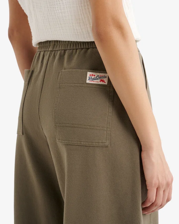 Welland Knit Twill Barrel Pant Welland Knit Twill Barrel Pant