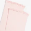 Womens Alice Ruffle Quarter Top Sock Womens Alice Ruffle Quarter Top Sock
