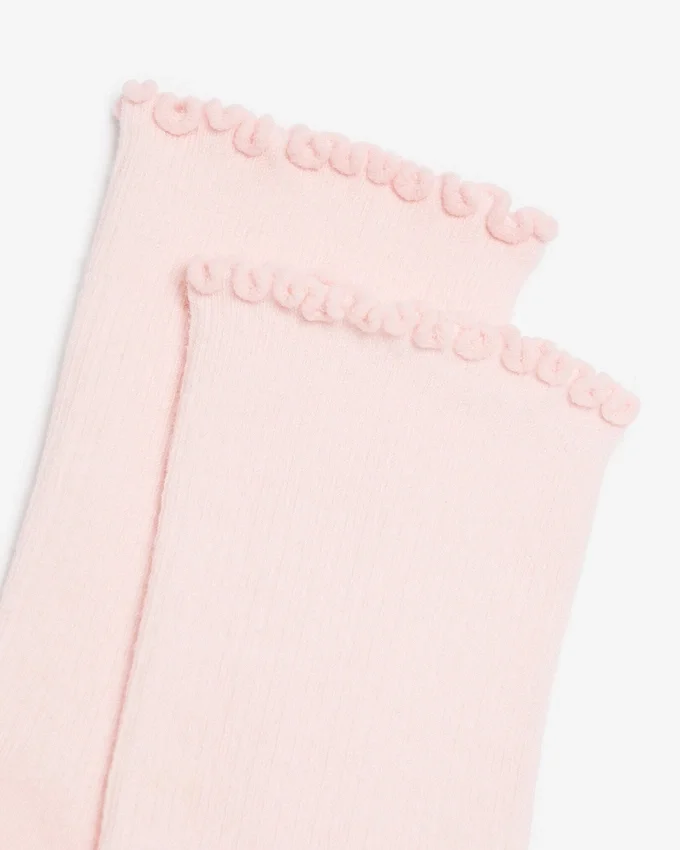 Womens Alice Ruffle Quarter Top Sock Womens Alice Ruffle Quarter Top Sock