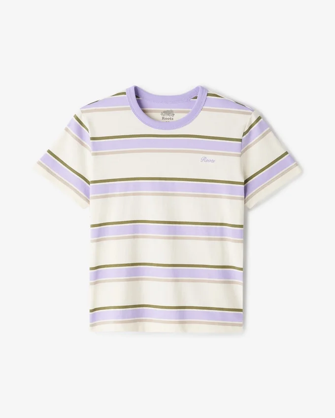 Womens Myrle Striped Short Sleeve T-Shirt Womens Myrle Striped Short Sleeve T-Shirt