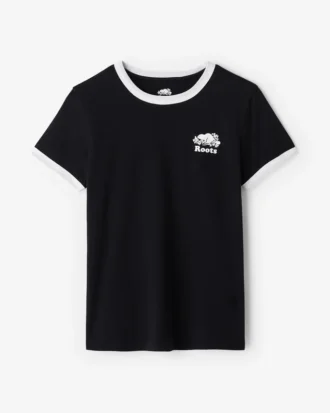 Womens Organic Cooper Ringer T-Shirt