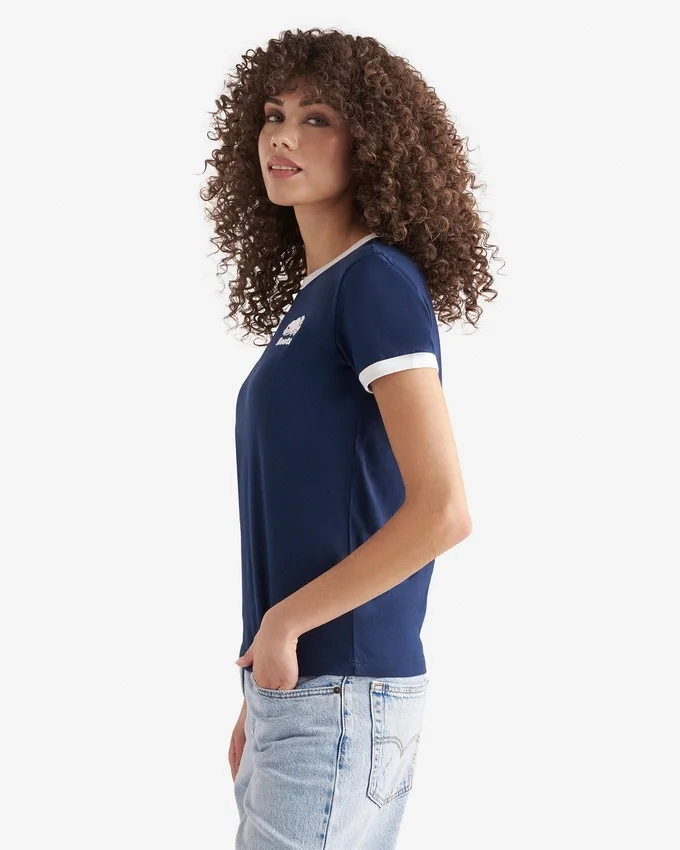 Womens Organic Cooper Ringer T-Shirt Womens Organic Cooper Ringer T-Shirt