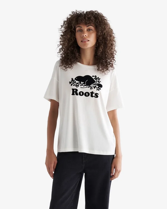 Womens Organic Relaxed Cooper T-shirt Womens Organic Relaxed Cooper T-shirt