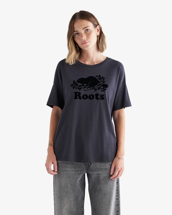 Womens Organic Relaxed Cooper T-shirt Womens Organic Relaxed Cooper T-shirt