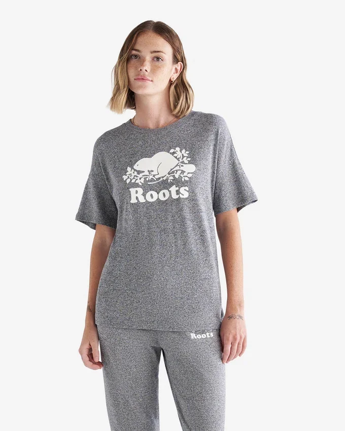 Womens Organic Relaxed Cooper T-shirt Womens Organic Relaxed Cooper T-shirt