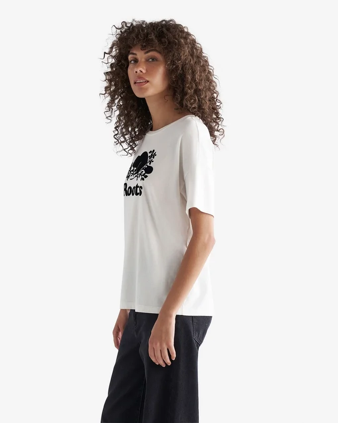 Womens Organic Relaxed Cooper T-shirt Womens Organic Relaxed Cooper T-shirt