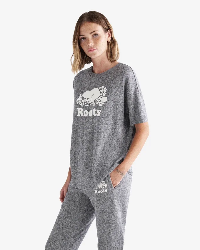 Womens Organic Relaxed Cooper T-shirt Womens Organic Relaxed Cooper T-shirt