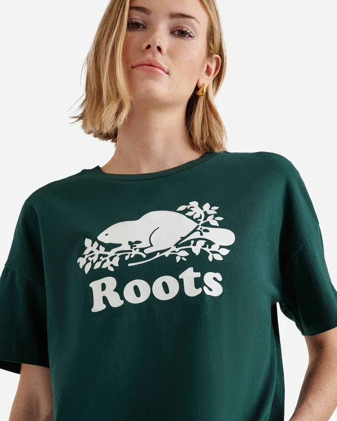 Womens Organic Relaxed Cooper T-shirt Womens Organic Relaxed Cooper T-shirt