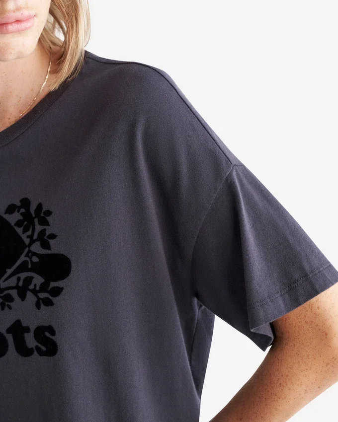 Womens Organic Relaxed Cooper T-shirt Womens Organic Relaxed Cooper T-shirt