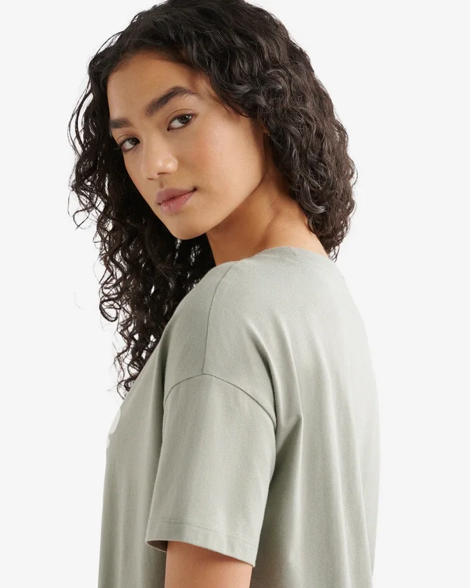 Womens Organic Relaxed Cooper T-Shirt Womens Organic Relaxed Cooper T-Shirt