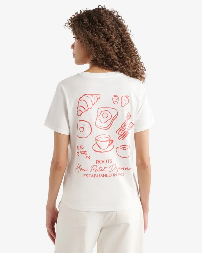 Womens Petit Déjeuner T-Shirt Womens Petit Déjeuner T-Shirt