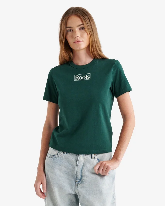 Womens Roots Athletics T-Shirt Womens Roots Athletics T-Shirt