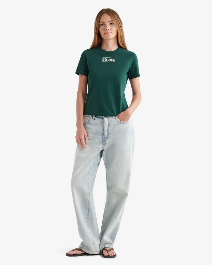 Womens Roots Athletics T-Shirt Womens Roots Athletics T-Shirt