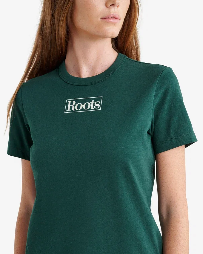 Womens Roots Athletics T-Shirt Womens Roots Athletics T-Shirt