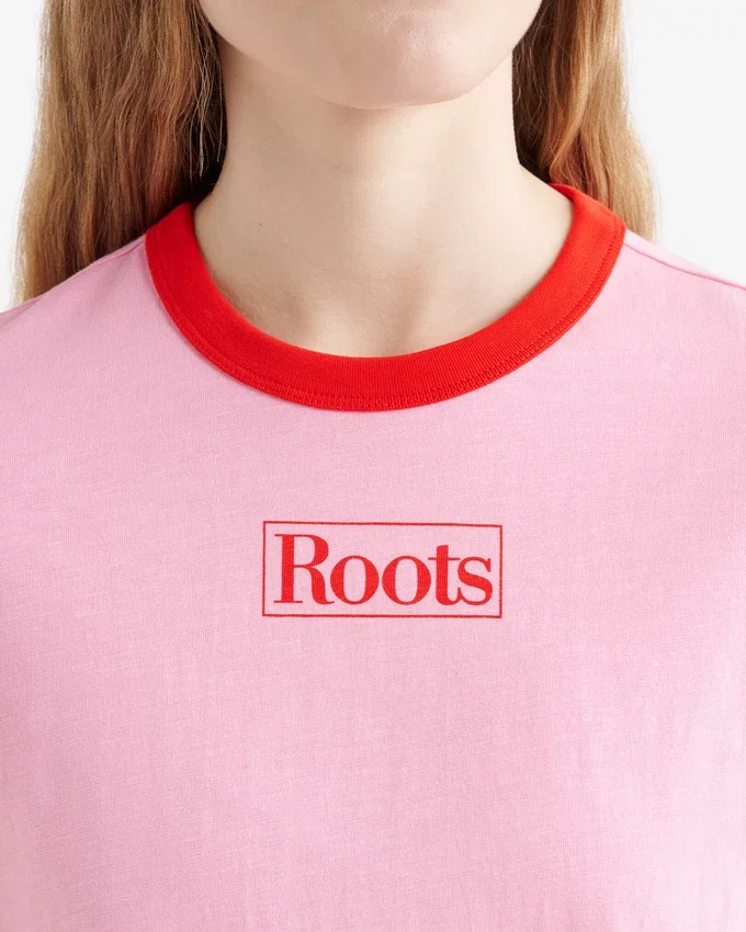 Womens Roots Athletics T-Shirt Womens Roots Athletics T-Shirt