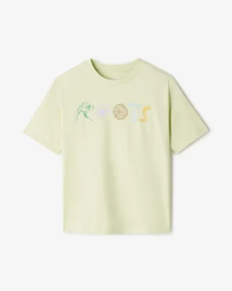 Womens Roots Nature Stamp T-Shirt