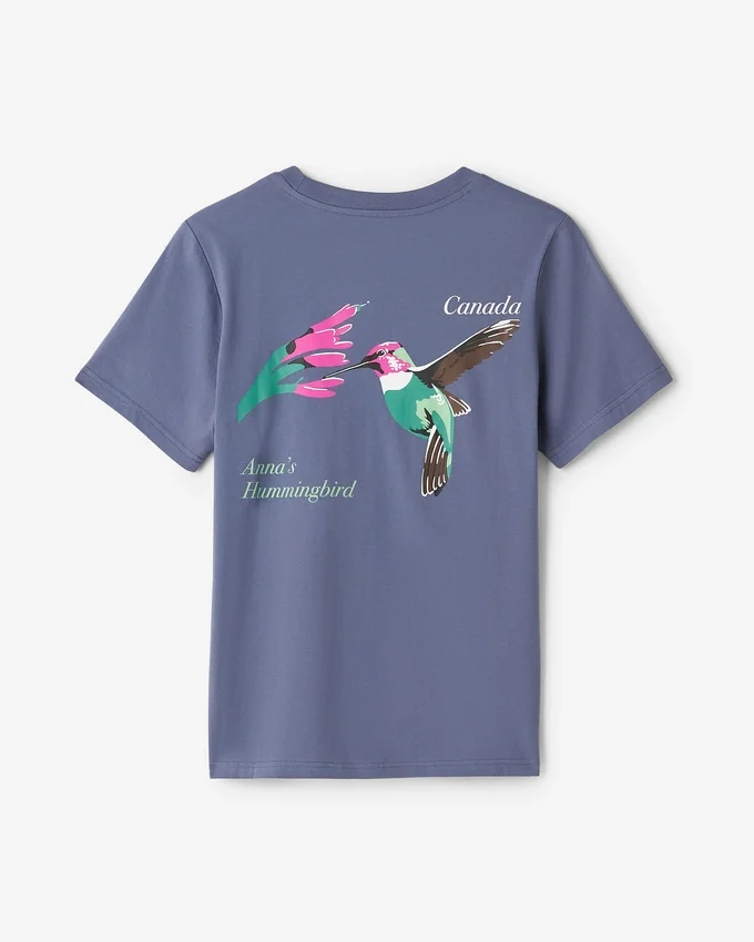 Womens Roots Spring Stamp T-Shirt Womens Roots Spring Stamp T-Shirt