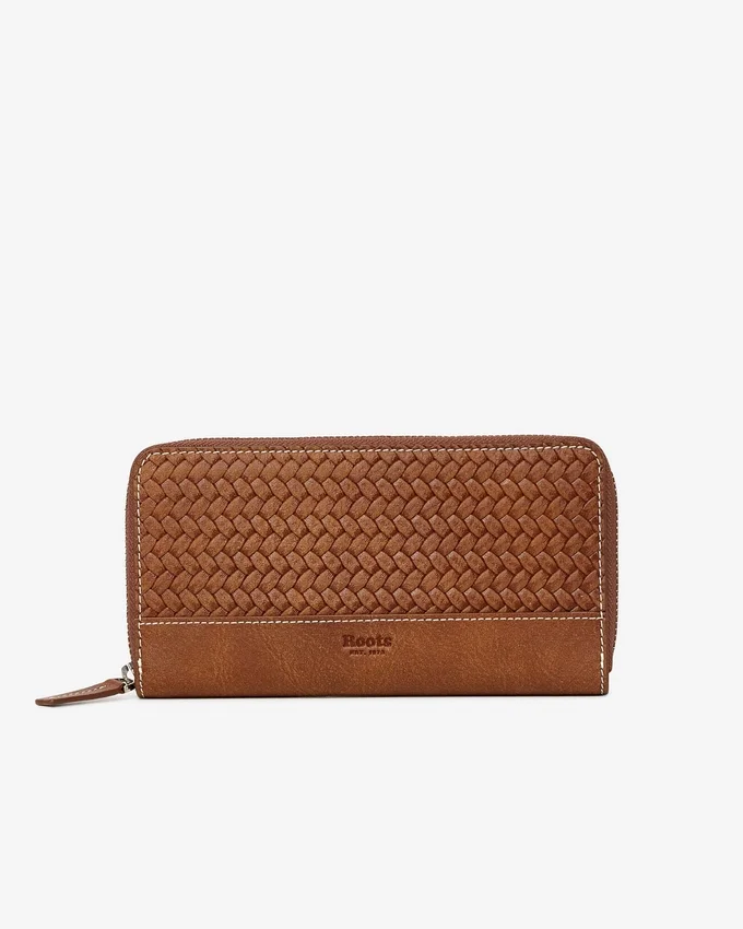 Zip Around Clutch Woven Zip Around Clutch Woven