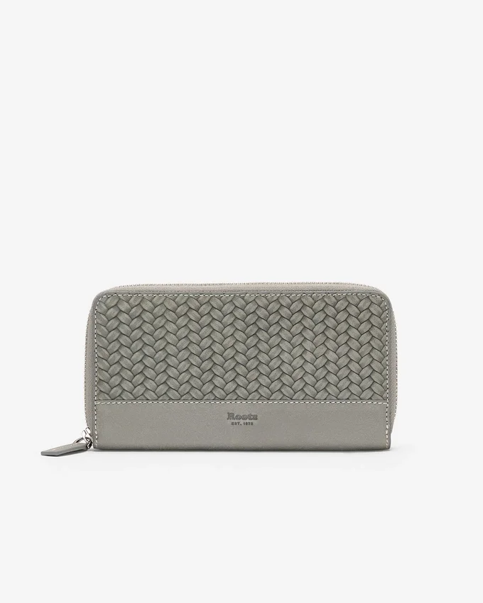 Zip Around Clutch Woven Zip Around Clutch Woven