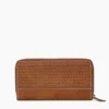 Zip Around Clutch Woven Zip Around Clutch Woven